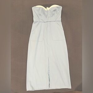 Georgeous strapless Anthropologie dress!